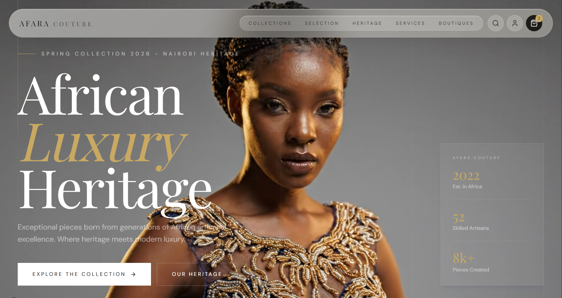 Afara Couture preview